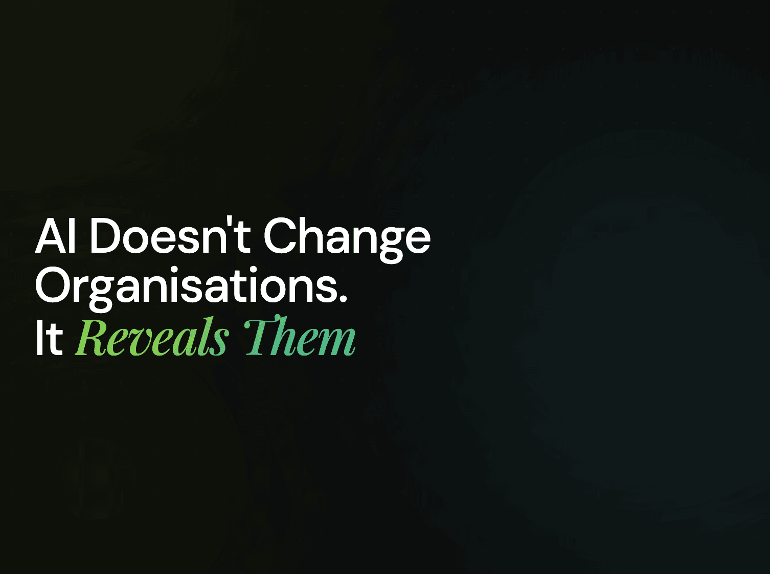 The Collaboration Gap Is an Organizational Design Problem 