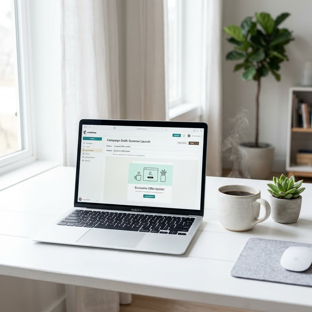 Email Campaign Visuals example