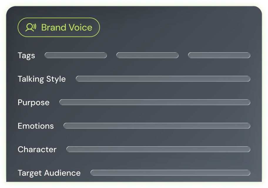 Brand Voice Engine Brand Voice Engine