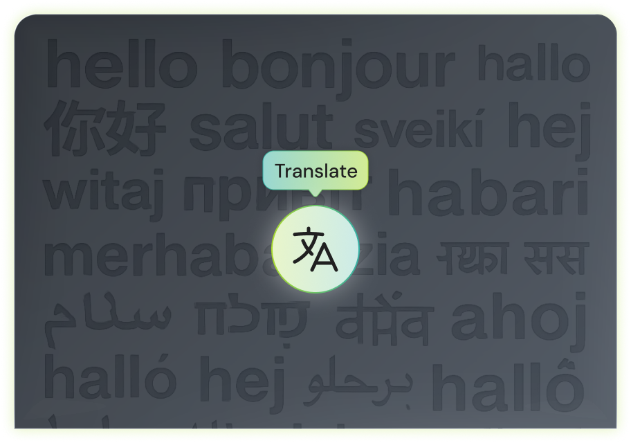 Real-Time Translation Real-Time Translation